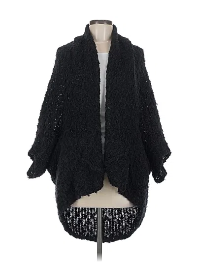 Pre-owned Hinge Kimono In Black