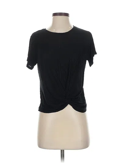 Pre-owned Hinge Short Sleeve T-shirt In Black