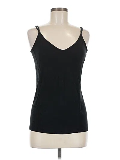 Pre-owned Hinge Tank Top Black Halter Neckline Tops