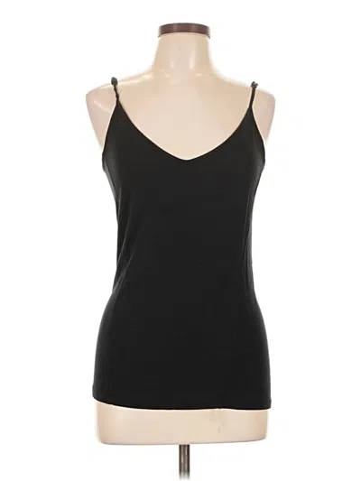 Pre-owned Hinge Tank Top Black Halter Neckline Tops
