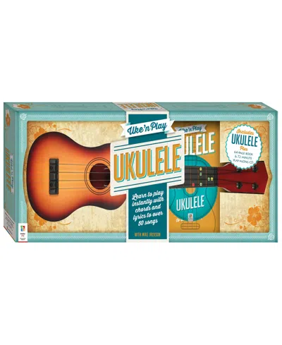Hinkler Kids' Uke'n Play Ukulele Kit Learn How To Play Ukulele At Home, Comes With Specially Made Ukulele For Begi In Multi