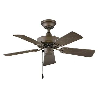 Hinkley 36"  Cabana Bronze 5-blade Damp Rated Pull Chain Ceiling Fan