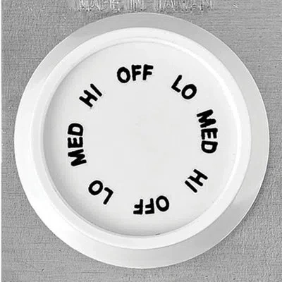 Hinkley 3-speed Rotary Fan Wall Control In Appliance White