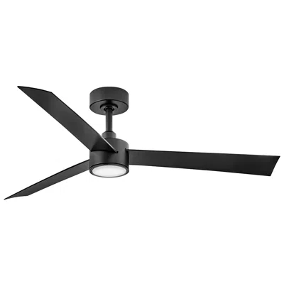 Hinkley 52"  Speck Matte Black Led Smart Ceiling Fan