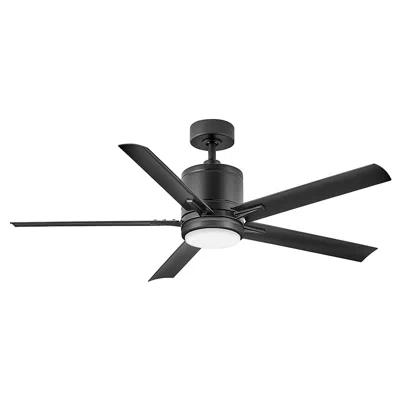 Hinkley 52"  Vail Matte Black Led Smart Ceiling Fan