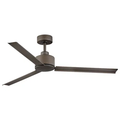 Hinkley 56"  Indy Metallic Matte Bronze Wet Rated Fan With Wall Control