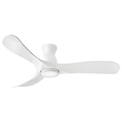 Hinkley 56"  Swell Matte White Led Smart Ceiling Fan