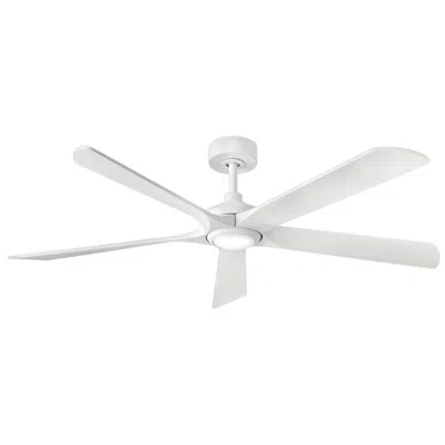 Hinkley 58"  Layton Matte White Led Smart Ceiling Fan