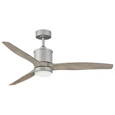 Hinkley 60"  Hover Brushed Nickel Wet-rated Led Smart Ceiling Fan