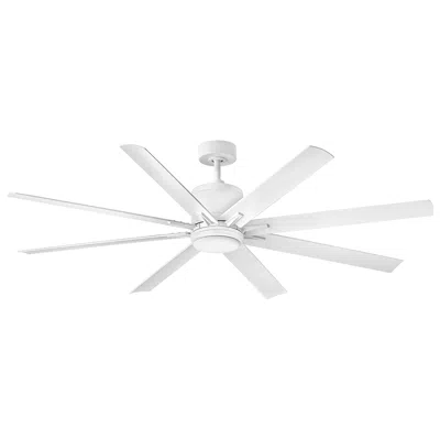 Hinkley 66"  Vantage Matte White Led Smart Ceiling Fan