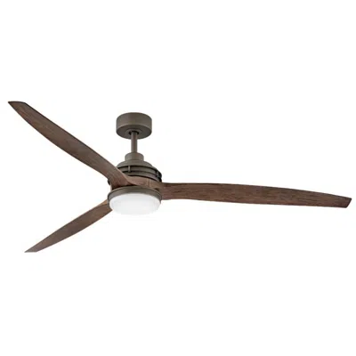 Hinkley 72"  Artiste Metallic Matte Bronze Led Wet-rated Smart Fan
