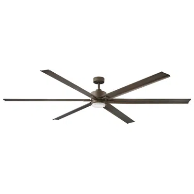 Hinkley 99"  Indy Maxx Matte Bronze Finish Led Large Smart Ceiling Fan