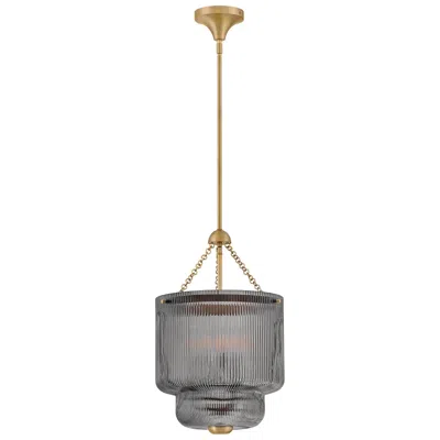 Hinkley Adella Medium Pendant 14" Lacquered Brass