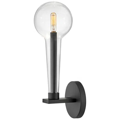 Hinkley Alchemy 15 3/4" High Black Wall Sconce