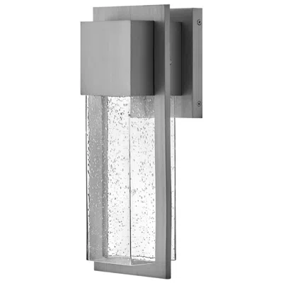 Hinkley Alex 15 3/4" High Antique Brushed Led Outdoor Wall Light