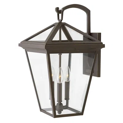 Hinkley Alford 20 1/2" High Bronze 3-light Led Outdoor Wall Light