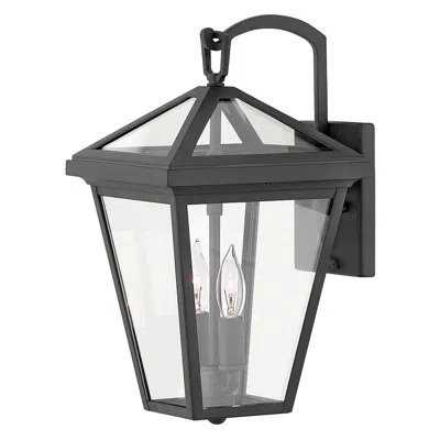 Hinkley Alford Place 14" High Museum Black Outdoor Lantern Wall Light