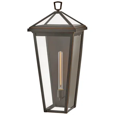 Hinkley Alford Place Outdoor Large Wall Mount Lantern 27" Oil Rubbed Bronze