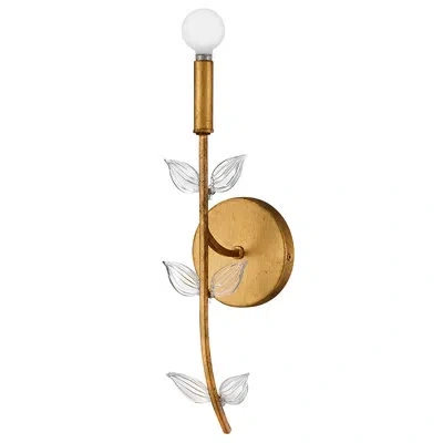 Hinkley Aliso Medium Single Light Sconce In Gold;antique Brass;brass;polished Brass;