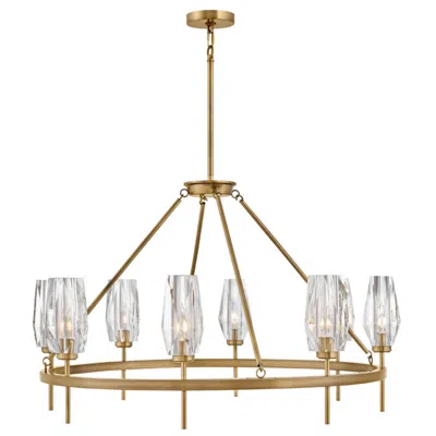 Hinkley Ana 36" Wide Heritage Brass Chandelier By  Lighting