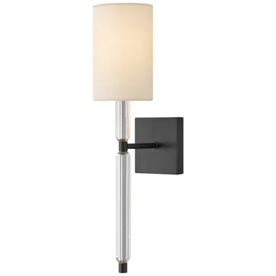 Hinkley Anika Large Single Light Sconce 21.5" Black