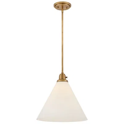 Hinkley Arti 15" Wide Heritage Brass Pendant Light