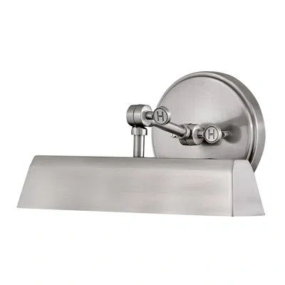 Hinkley Arti Medium Adjustable Accent Light In Nickel Antique Poli;polished Antique Nic