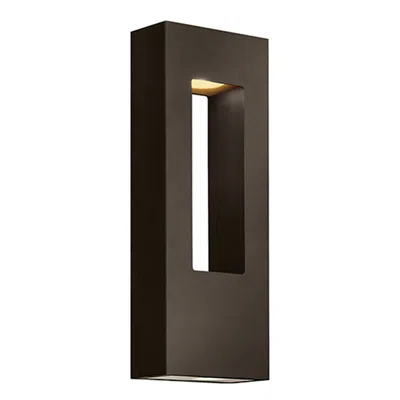 Hinkley Atlantis 16"h Bronze Ada Integrated Led Outdoor Wall Light