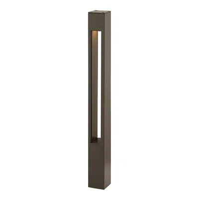 Hinkley Atlantis 20" High Bronze Square Mini Bollard Light