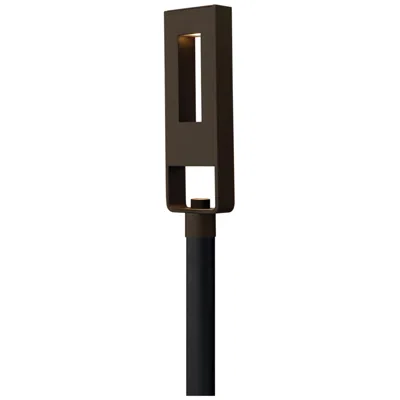 Hinkley Atlantis 24 1/2" High Bronze Socketed Led Outdoor Post Light