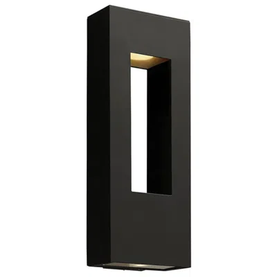 Hinkley Atlantis 24"h Black Ada Integrated Led Outdoor Wall Light