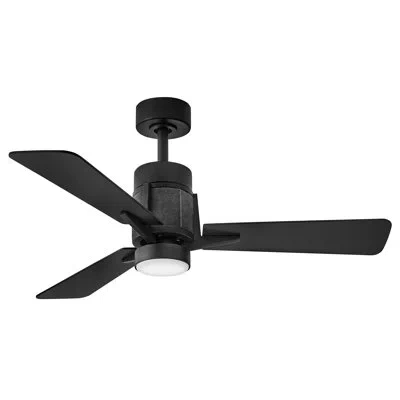 Hinkley Atticus 42-in Integrated Led Smart Fan W/ Hiro Control In Black