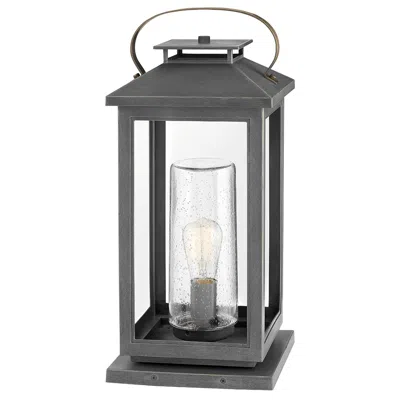 Hinkley Atwater 21 1/2" High Ash Bronze Outdoor Pier Light