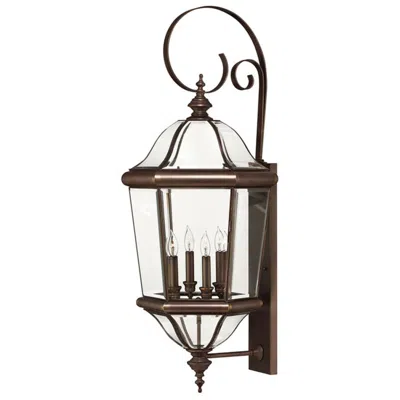 Hinkley Augusta 38 3/4" High Copper Bronze Outdoor Wall Lamp