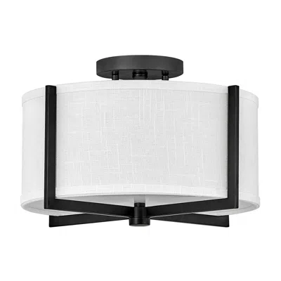 Hinkley Axis 14 1/2" Wide Black Ceiling Light