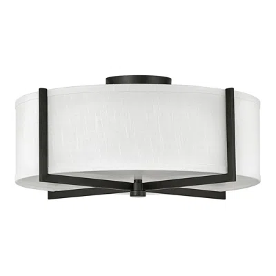 Hinkley Axis 19 1/2" Wide Black Ceiling Light