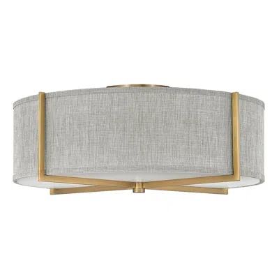 Hinkley Axis 25 1/2" Wide Heritage Brass Ceiling Light