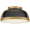 Hinkley Barton Medium Flush Mount 18" Black