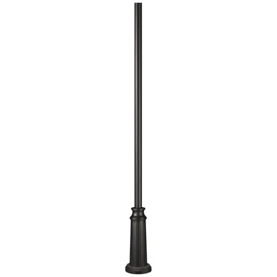 Hinkley Base Pier And Post 8-foot High In Black