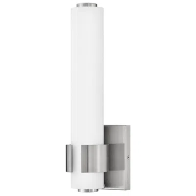 Hinkley Bath Aiden Medium Led Sconce 13.5" Brushed Nickel
