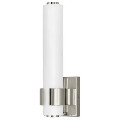 Hinkley Bath Aiden Medium Led Sconce 13.5" Polished Nickel