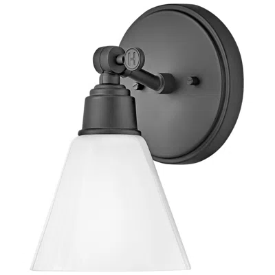 Hinkley Bath Arti Medium Adjustable Single Light Vanity 6.0" Black