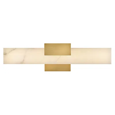 Hinkley Bath Cadiz Medium Led Vanity 19.75" Heritage Brass