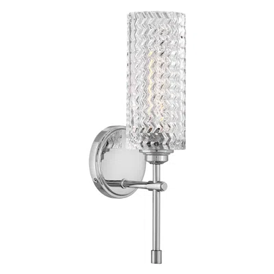 Hinkley Bath Elle Medium Single Light Sconce 5.5" Chrome