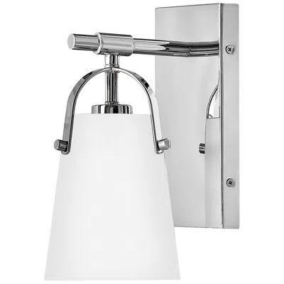 Hinkley Bath Foster Medium Sconce 10" Chrome Opal