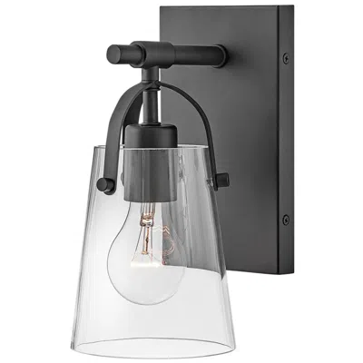 Hinkley Bath Foster Medium Sconce 5.0" Black