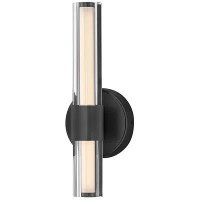 Hinkley Bath Georgette Medium Led Sconce 5.25" Black
