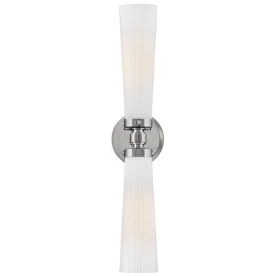 Hinkley Bath Jude Medium Two Light Vanity 5" Polished Nickel