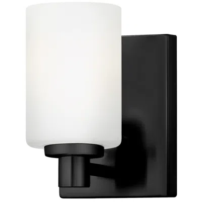 Hinkley Bath Karlie Small Single Light Sconce 4.5" Black