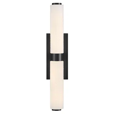 Hinkley Bath Lottie Medium Led Vanity 4.75" Black